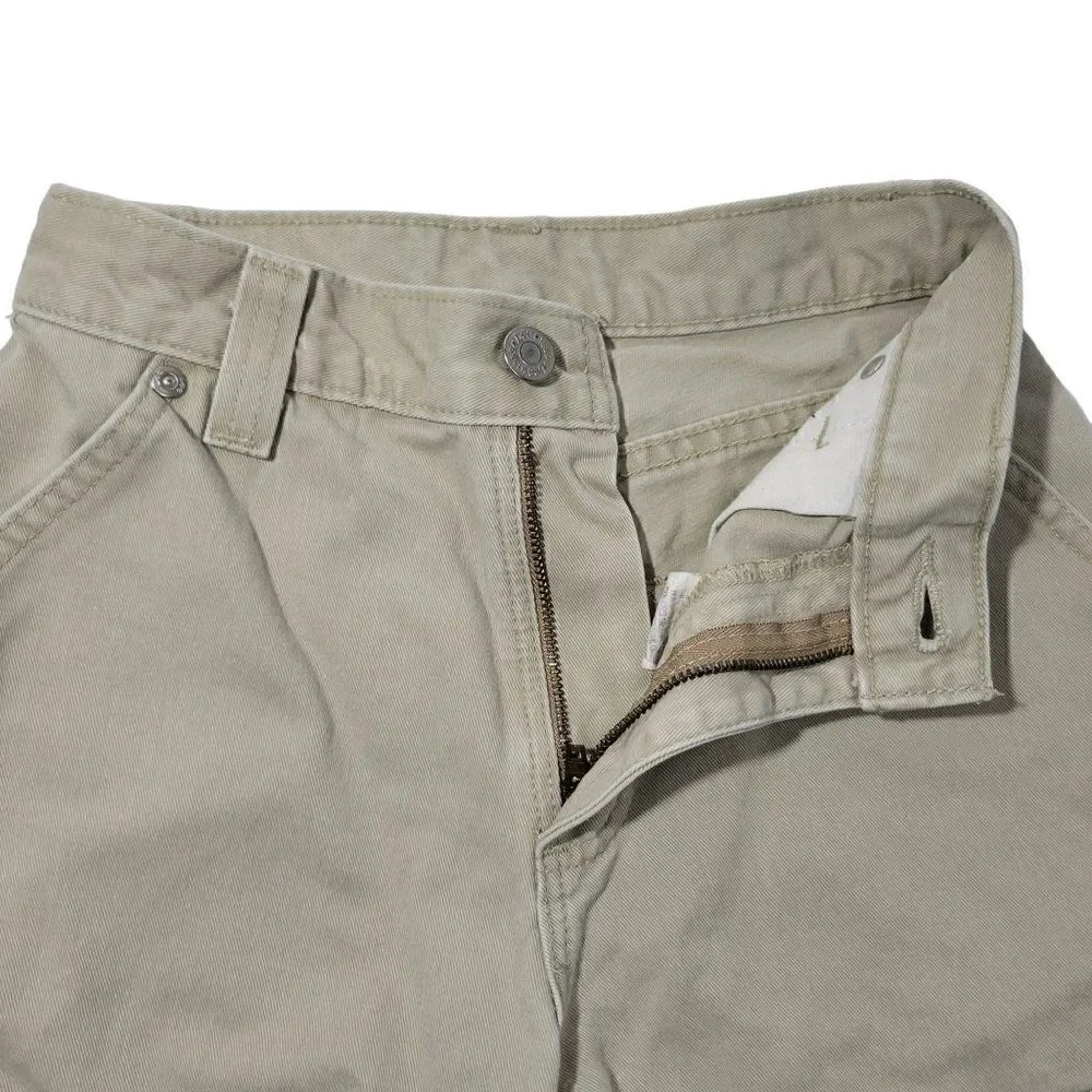 Vintage Y2K Lee Pipes Shorts Boys Youth Size XS 22